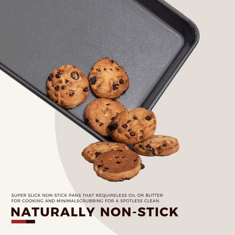 KITESSENSU muffin pan ensures even rise and portion control.