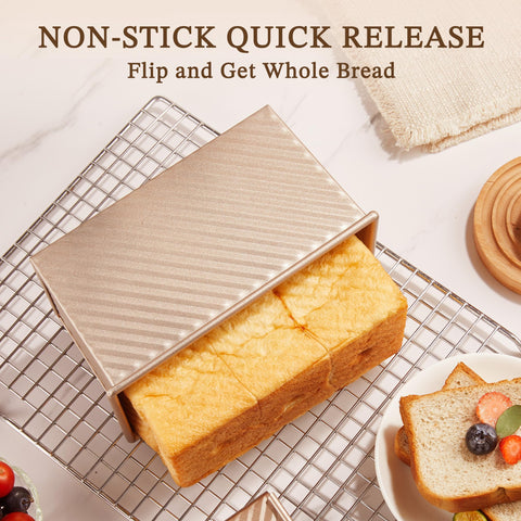 Dishwasher safe Kitessensu loaf pan with simple care guidance