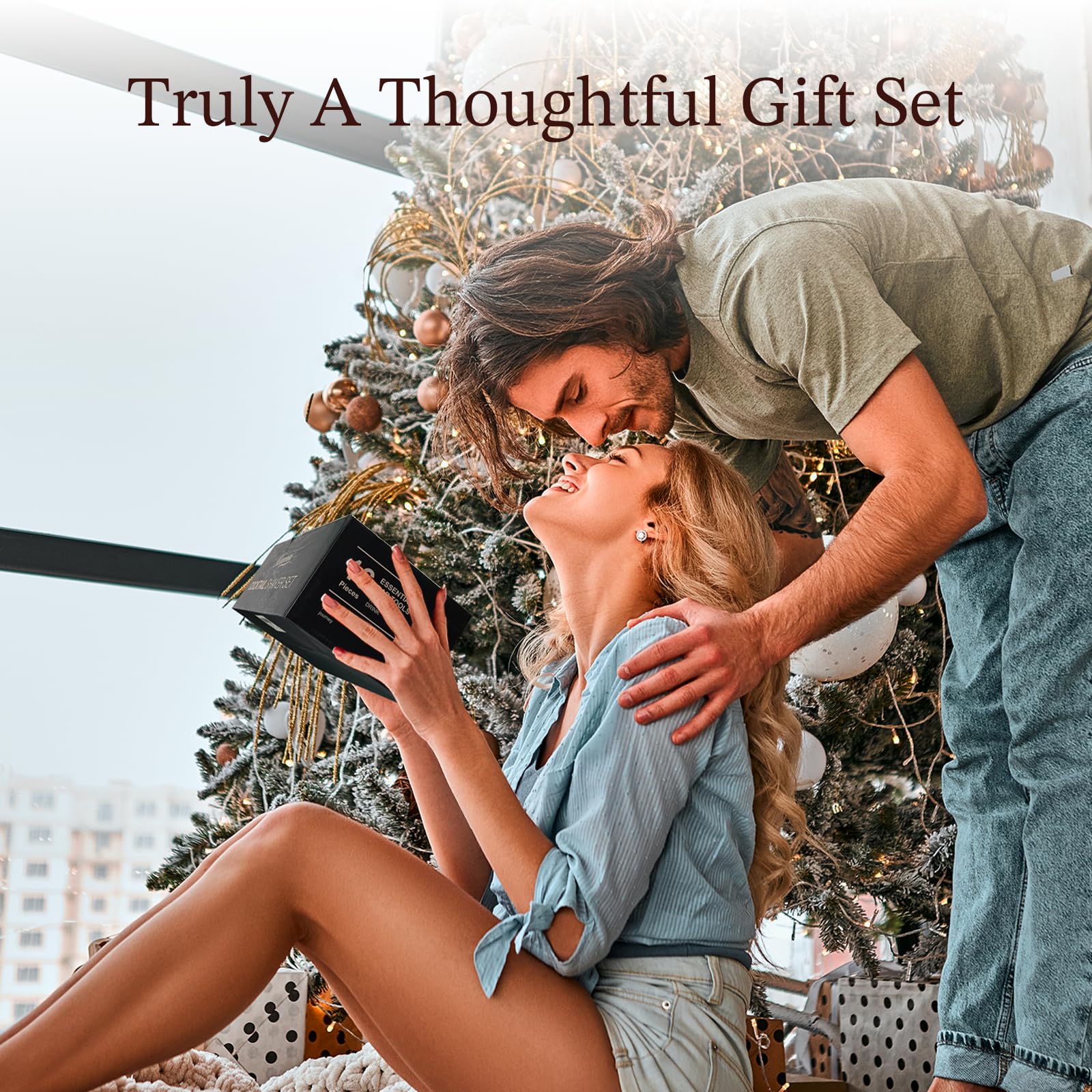 KITESSENSU rose gold bar tool set elevates party prep