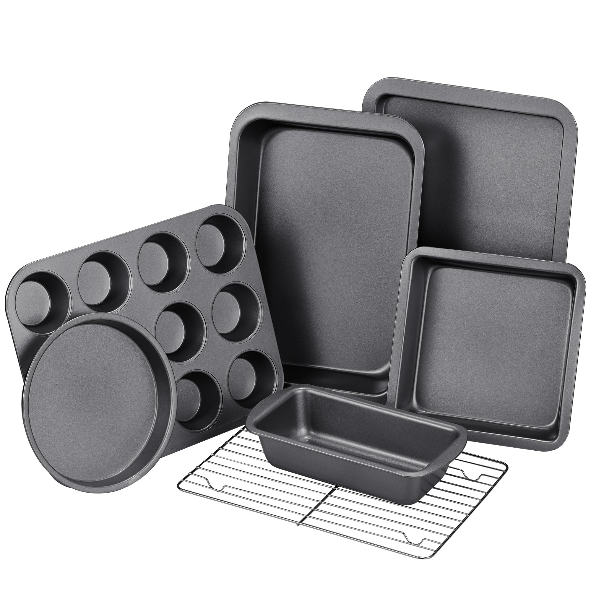 KITESSENSU round cake pan for even release and precise layers.