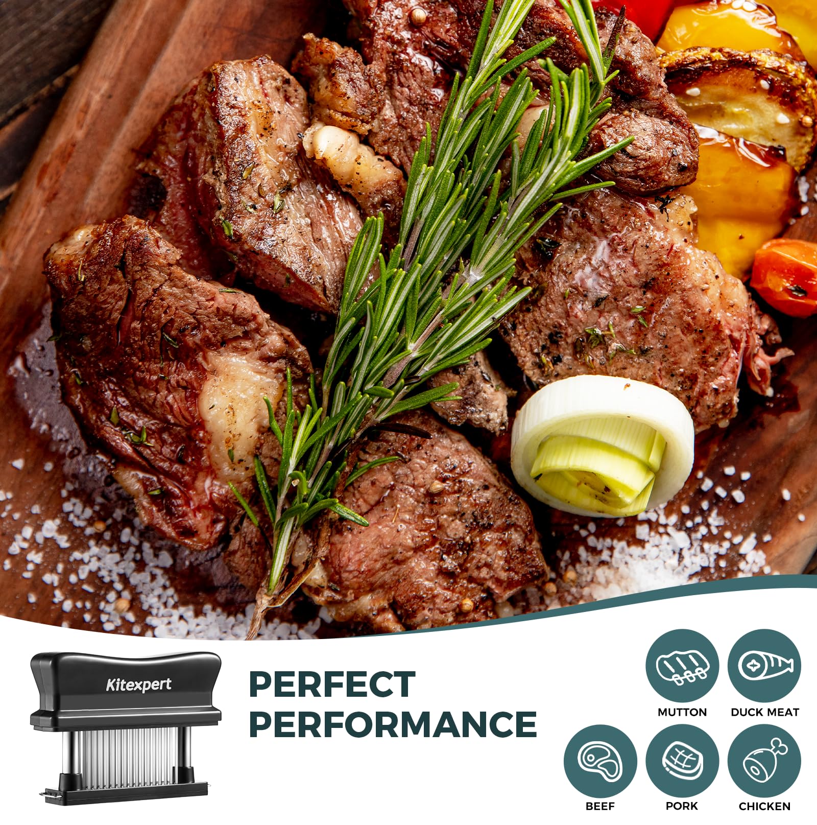 Kitexpert durable, food-grade materials ensure safe use.