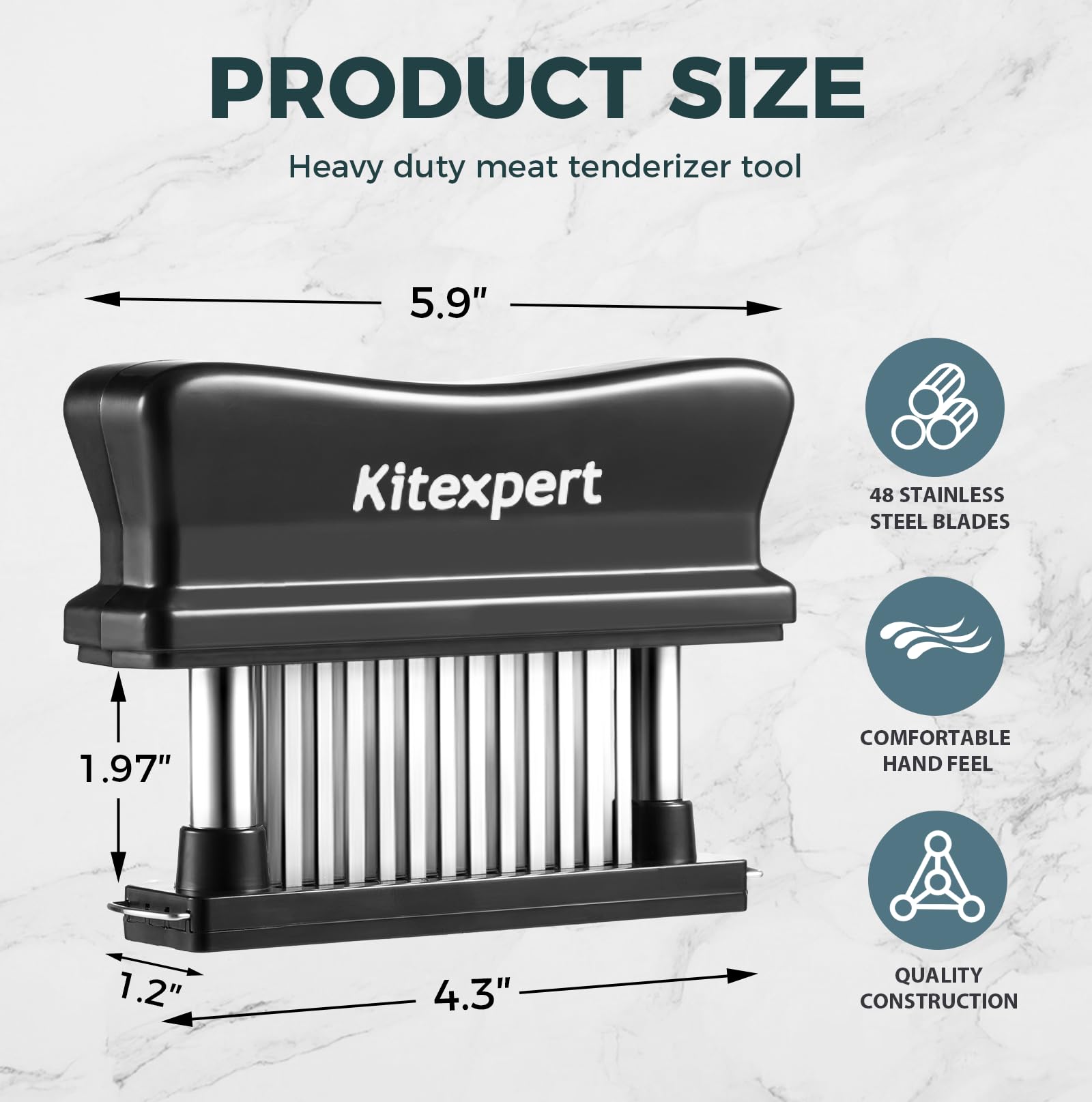 Kitexpert compact design speeds prep and cooking.