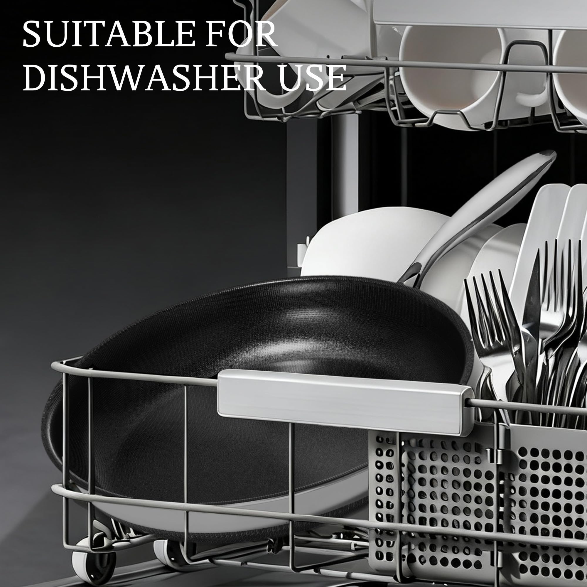 KITEXPERT pan on induction stove demonstrating compatibility