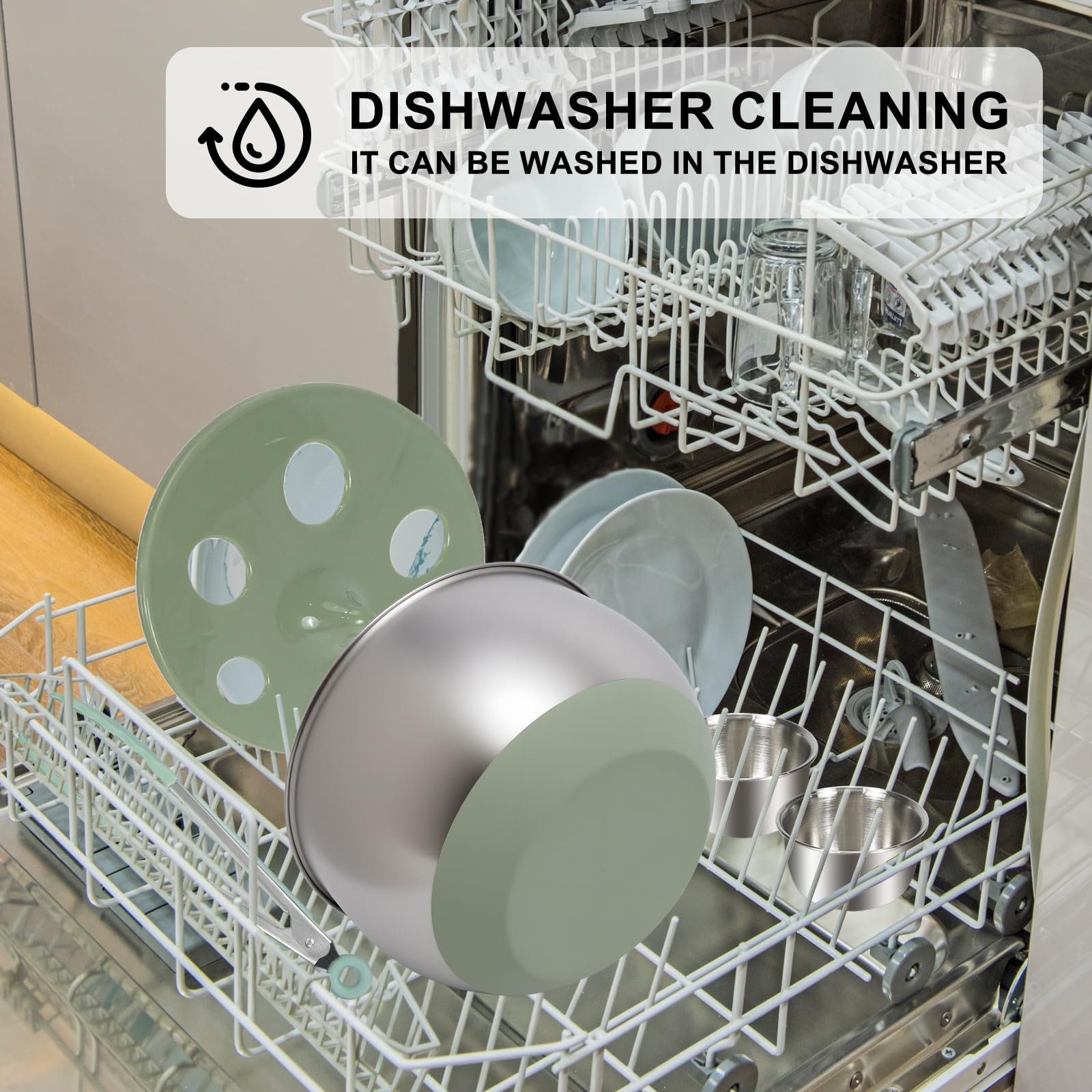 KITHELP one-click stop button controls drainage quickly.