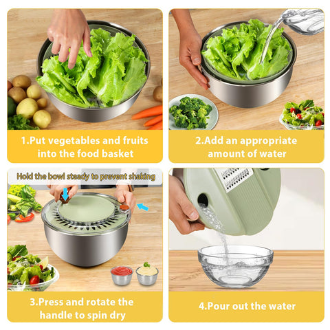 KITHELP water filter bowl with drain reduces splashes.