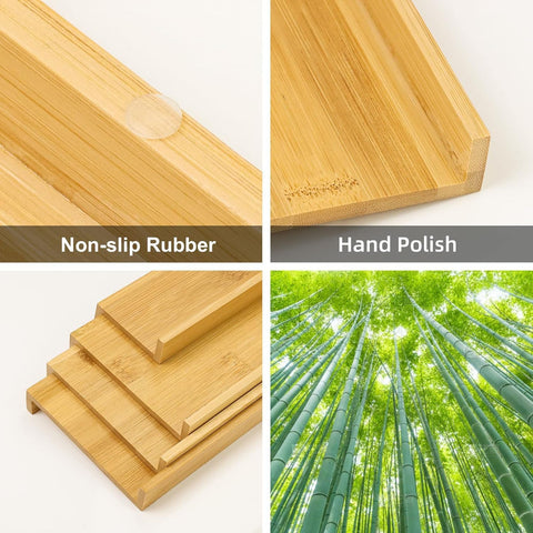Inclined drawer board design enables fast label reading