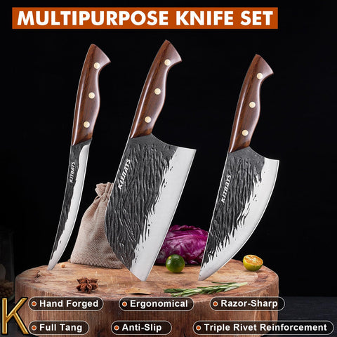 KITNATS 6.5 inch boning knife for precise trimming