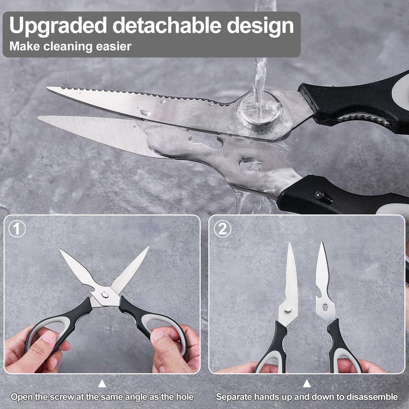 KitNats 3-pack ergonomic handles provide comfortable grip.