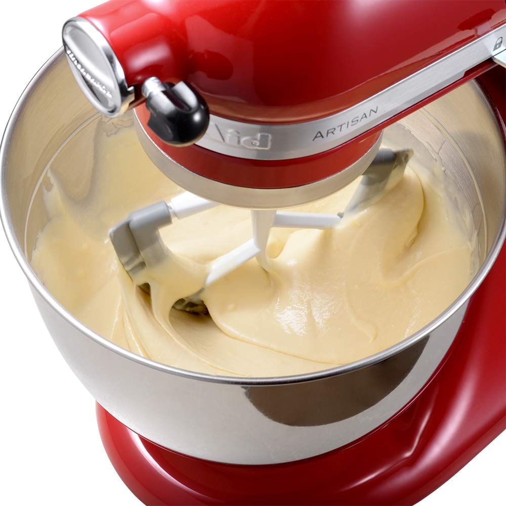 KITOART double silicone edge, reduces batter cling and clean-up effort.