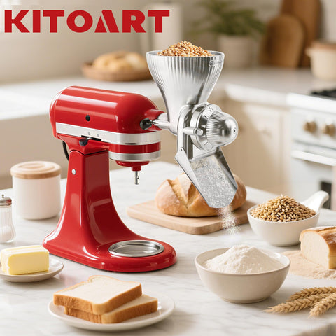 KITOART installation to KitchenAid for seamless flour milling.