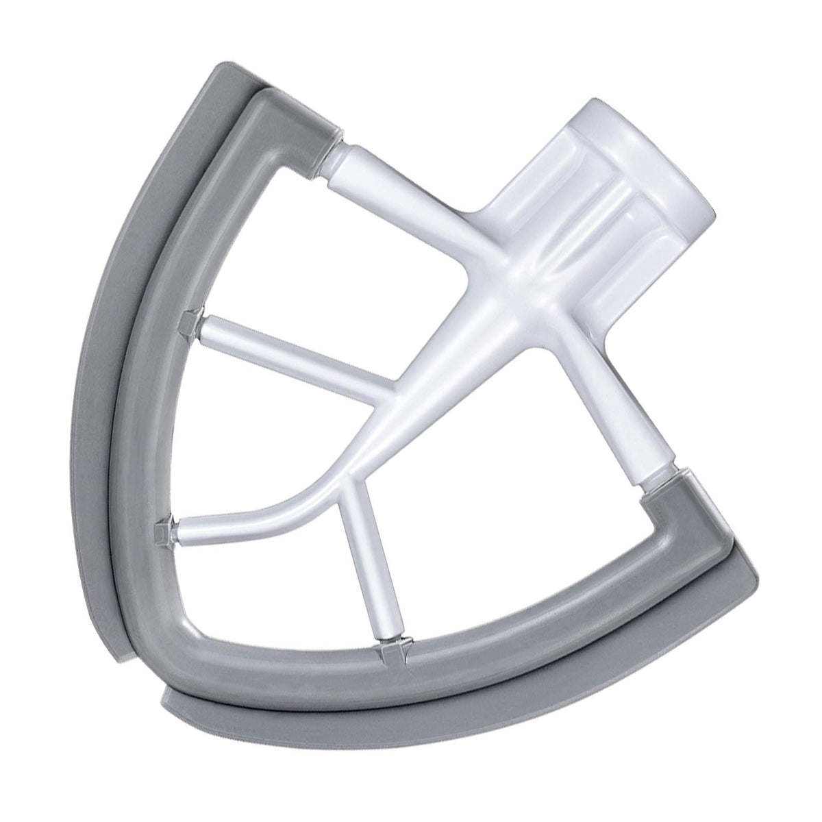 KITOART flex edge beater for KitchenAid, precise edge scraping for even batter.