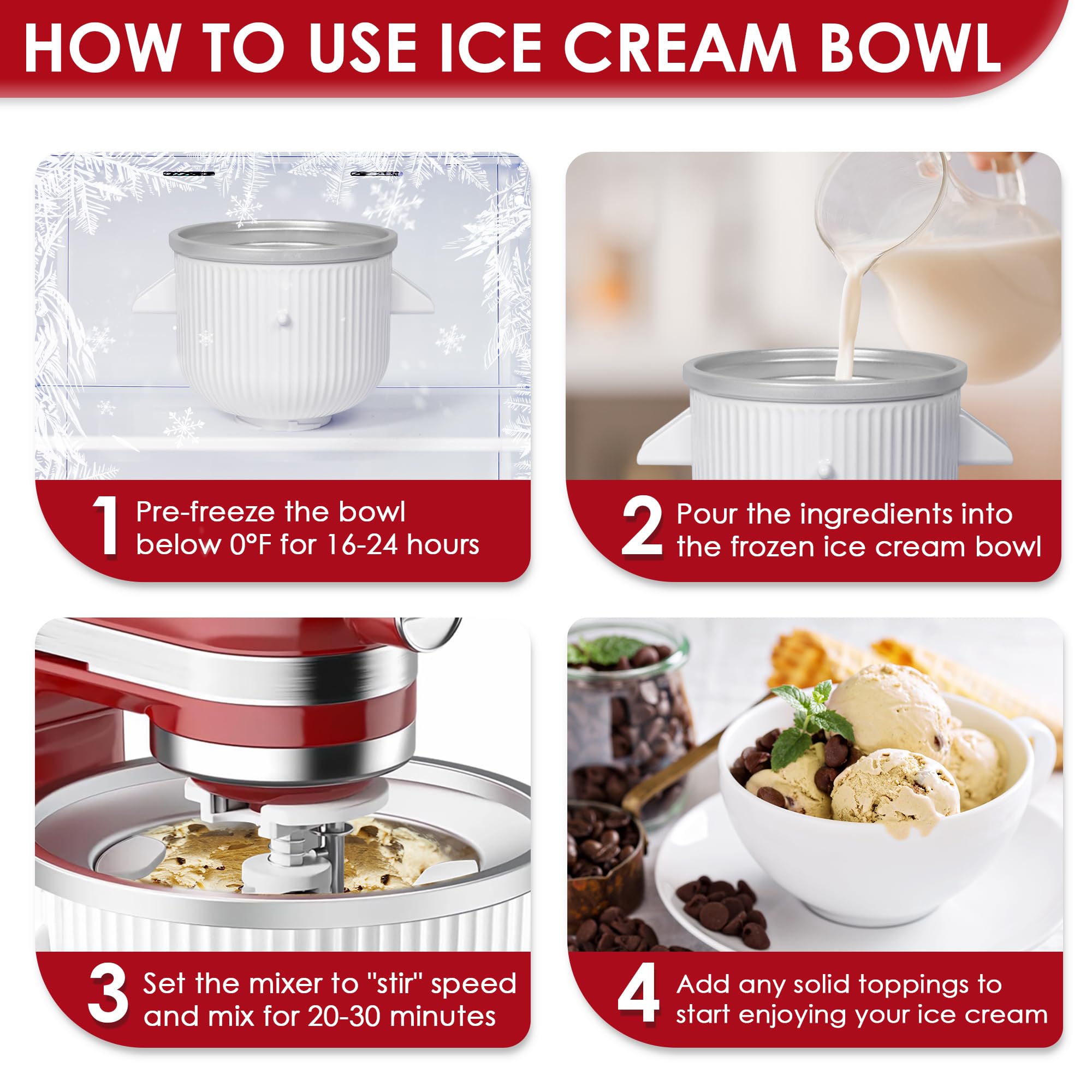 KITOART ice cream in process, showcasing creamy texture and customizable flavor options.