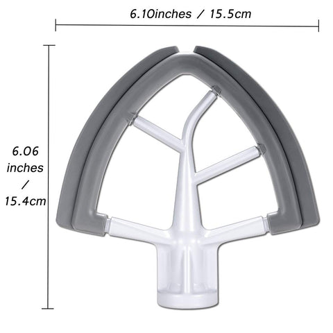 KITOART mixer paddle compatible with 4.5/5 qt tilt-head models.