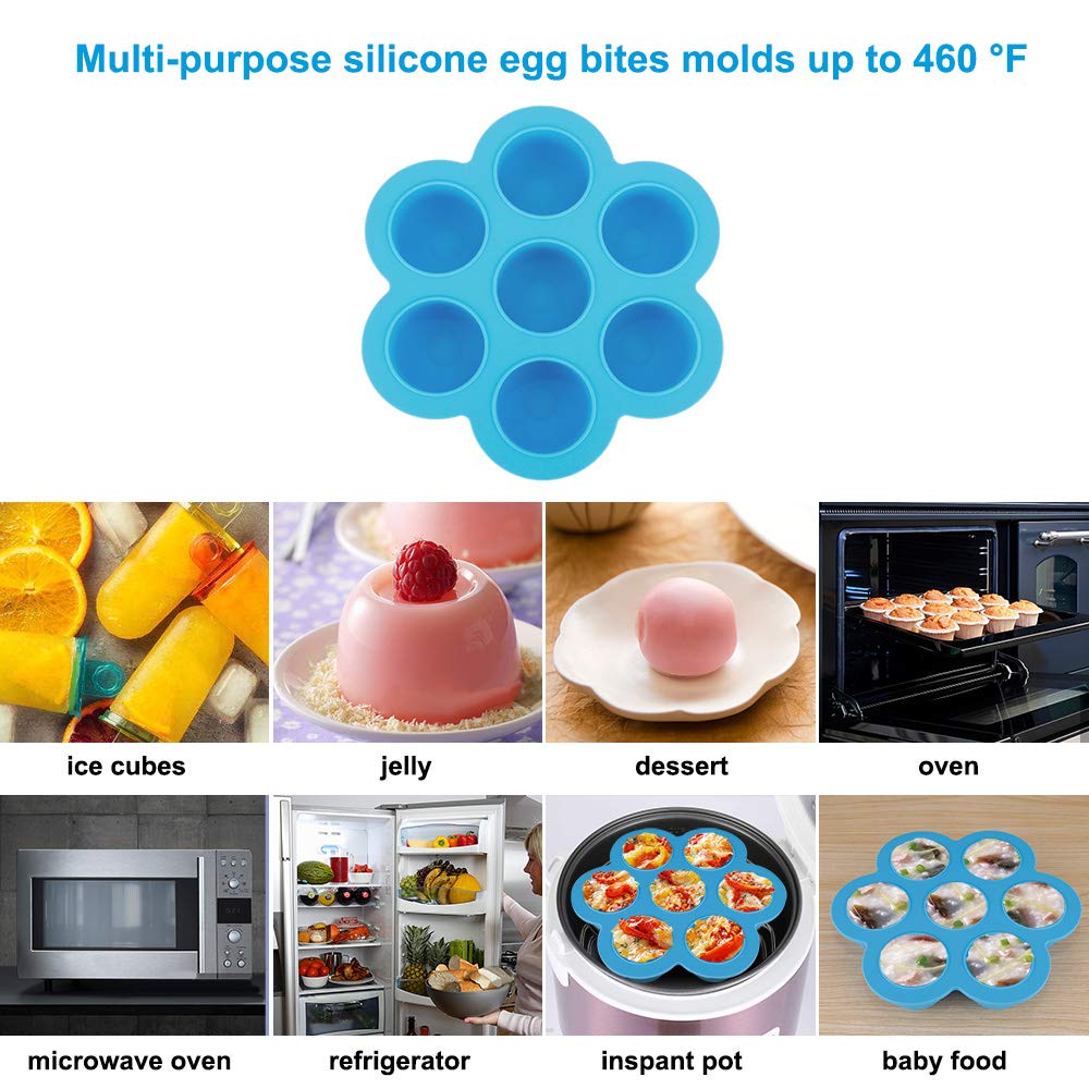 KITOOLBASE egg steamer rack keeps eggs, seafood, and desserts evenly cooked