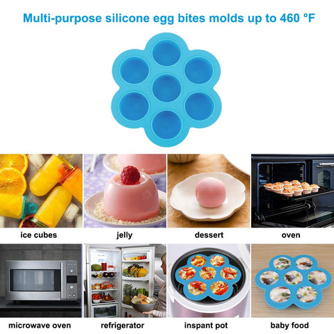 KITOOLBASE egg steamer rack keeps eggs, seafood, and desserts evenly cooked