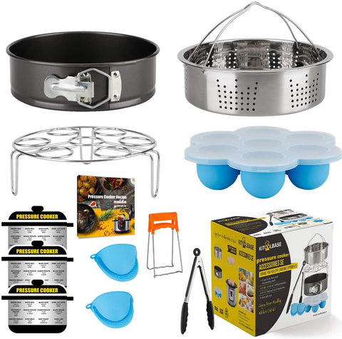 KITOOLBASE springform buckle pan for Instant Pot enhances cheesecake and cake-making
