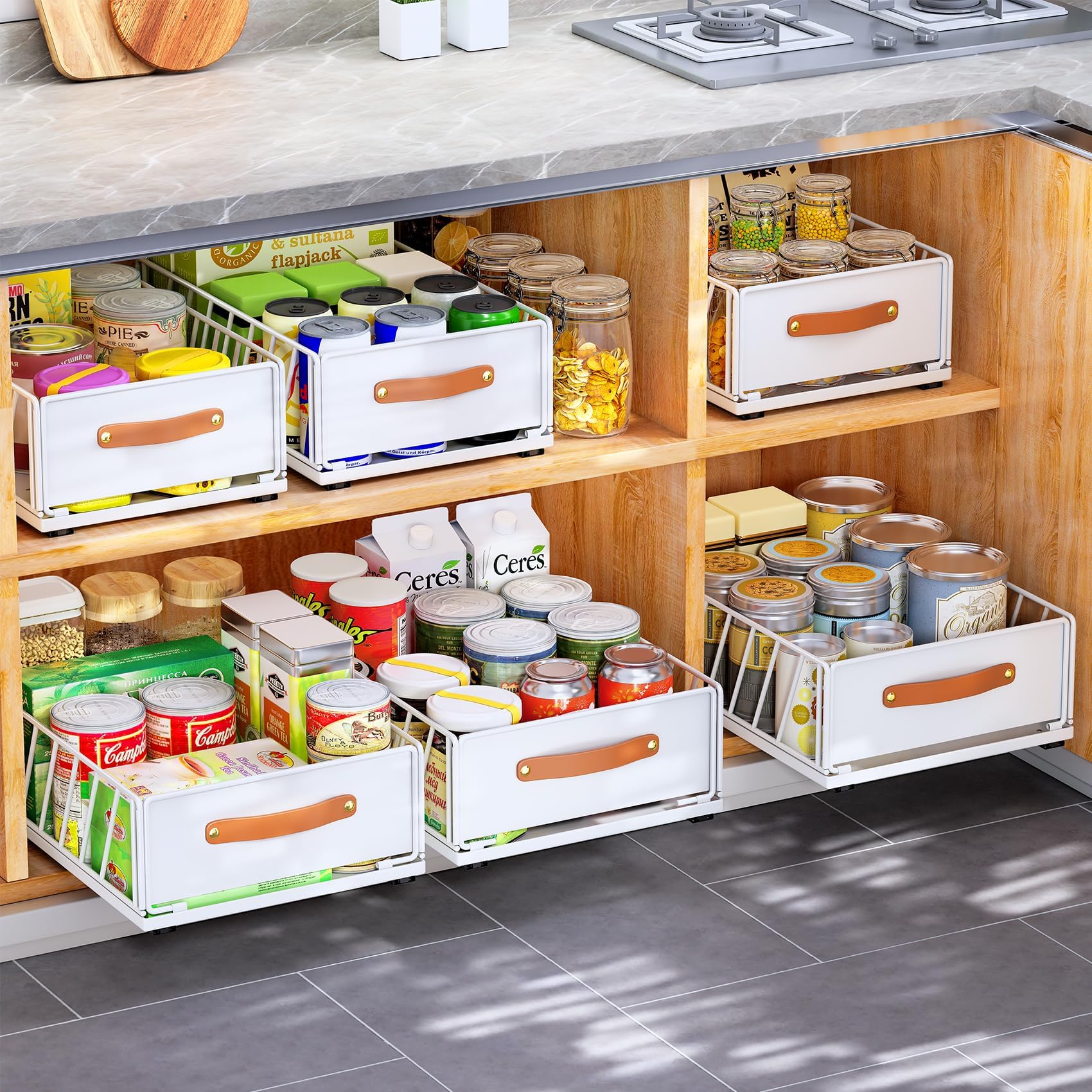Kitstorack kitchen pantry storage organized and accessible