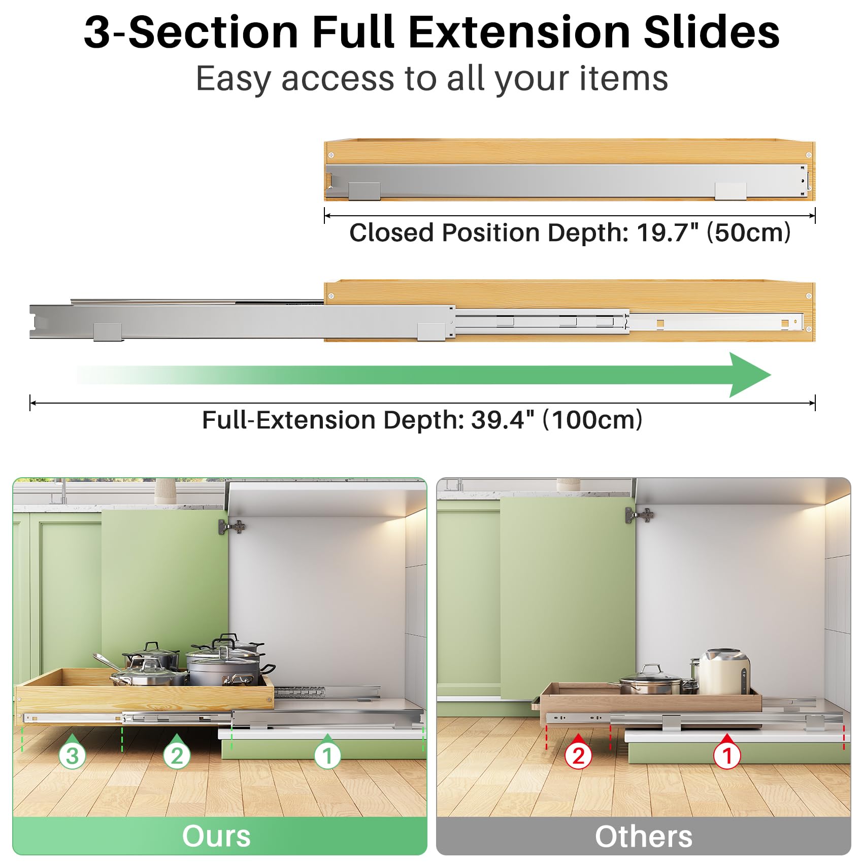 Kitstorack solid wood construction with a clear coat resists stains.