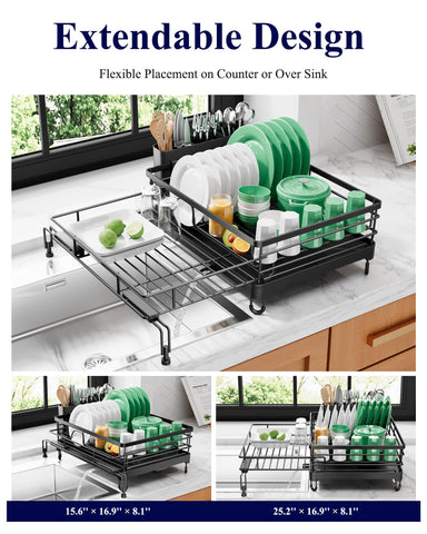 Kitsure rack features detachable parts for easy cleaning and quick setup.