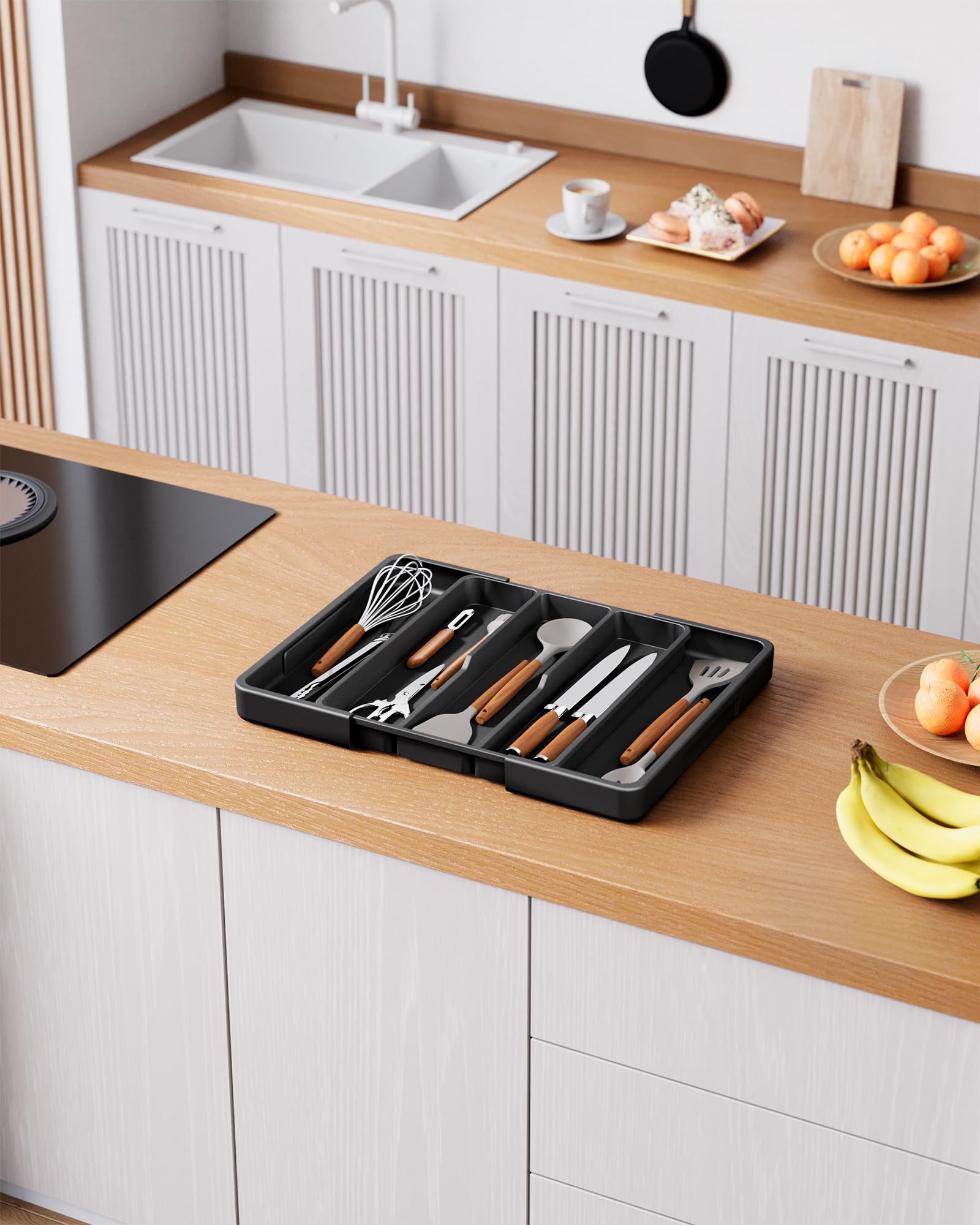 Kitsure easy-lift handles provide portable convenience in the kitchen