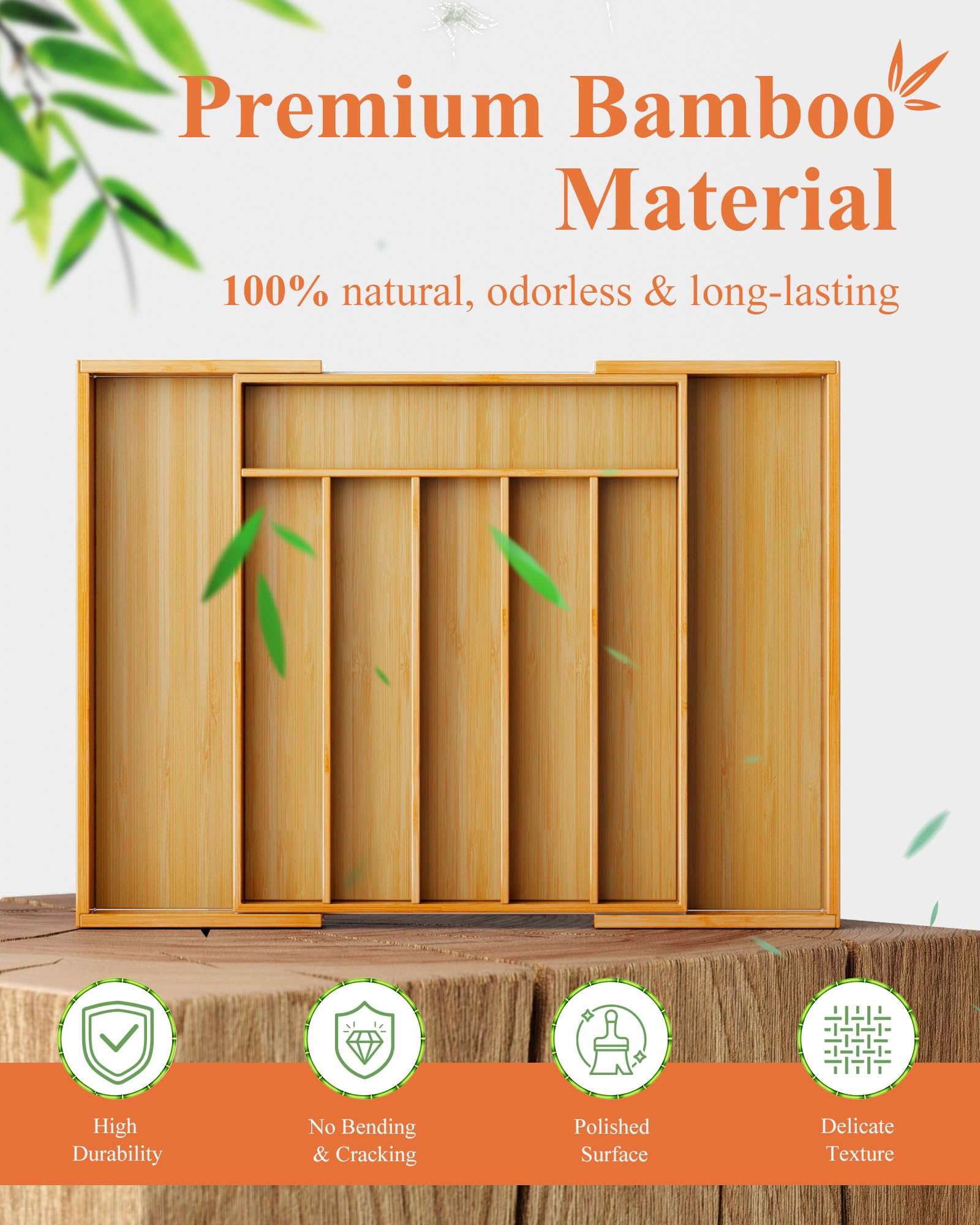 Kitsure keeps utensils aligned to reduce clutter and speed-up access