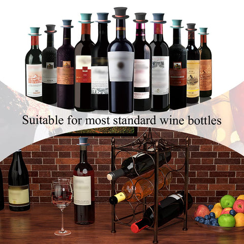 Kitwinney side-storage stoppers help prevent spills in the fridge.