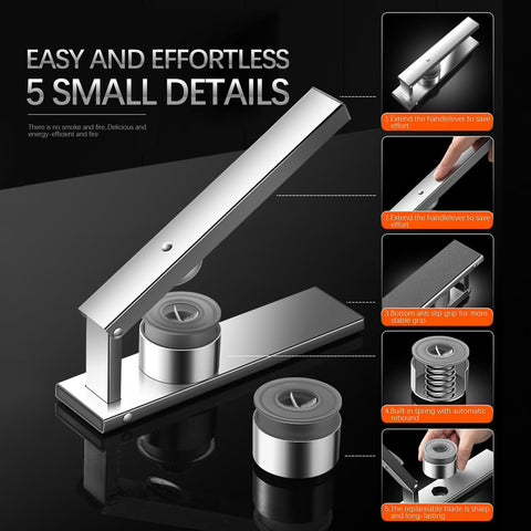 Kivinia Chestnut Cutter compact design fits small kitchens