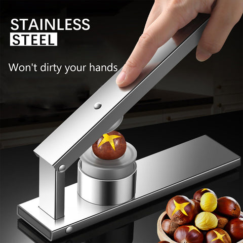 Kivinia Chestnut Cutter multi nut cracker capability for various shells