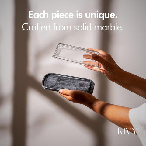 KIVY airtight lid keeps butter protected and fresh.