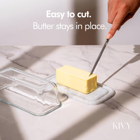 KIVY airtight lid seals freshness and prevents odors