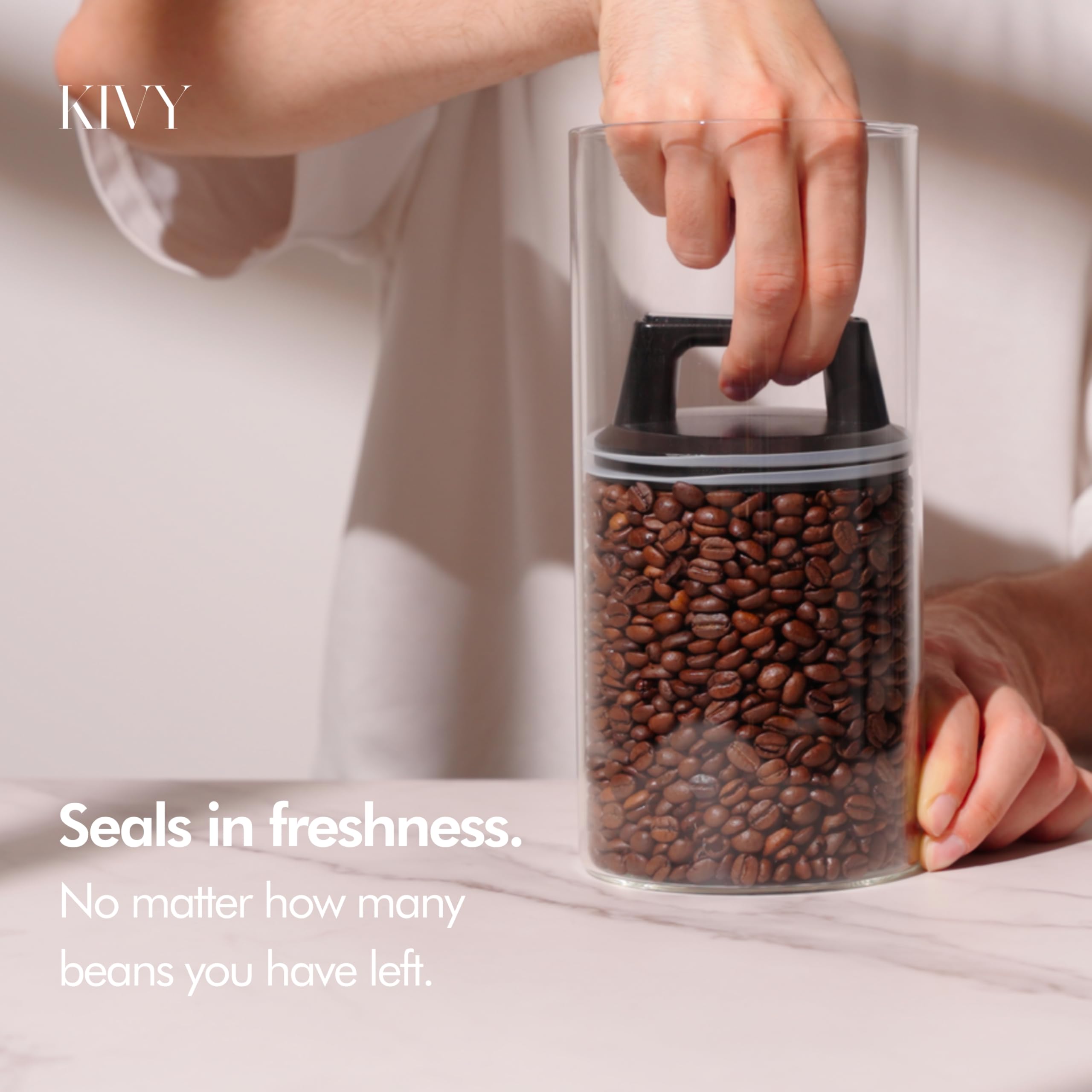 KIVY coffee beans storage demonstrates a practical durable solution for daily use.