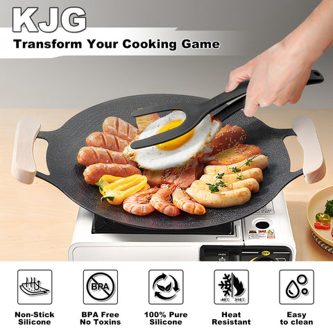 KJG dishwasher-safe silicone tools simplify cleanup after meals