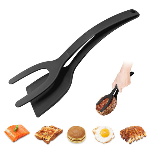 KJG silicone spatula head glide for flawless flips on nonstick pans