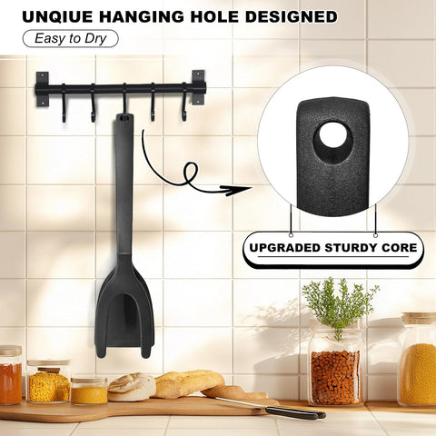KJG nonstick-safe spatula resists oils and odors for easy cleaning