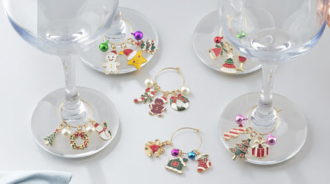 KJML DIY pearl beads adding elegant accents to each charm