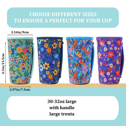 KJQJLY neoprene cup sleeve stays cool and dry