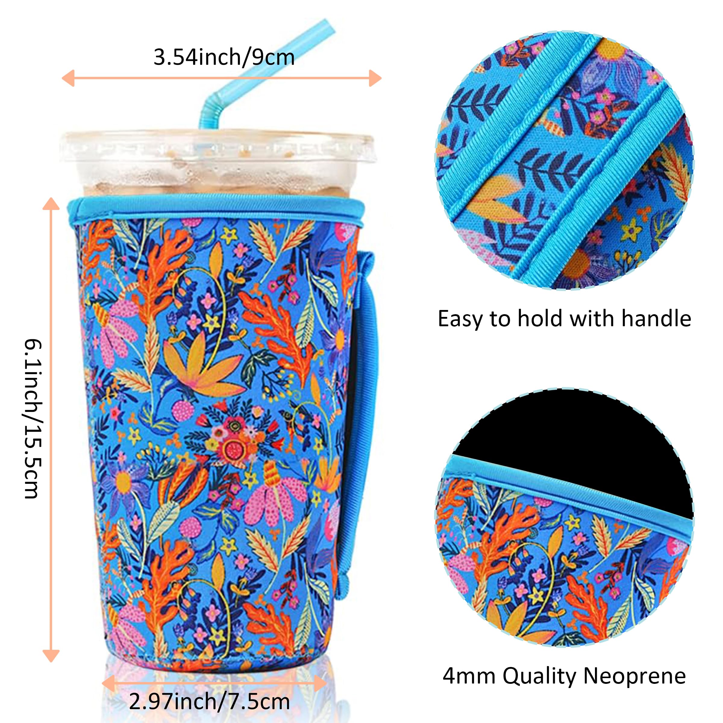 KJQJLY reusable sleeve is washable and durable