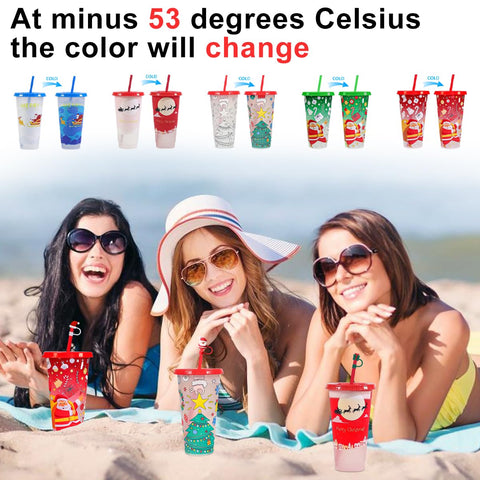 KJRIVER color change effect enhances beverages like iced coffee and tea