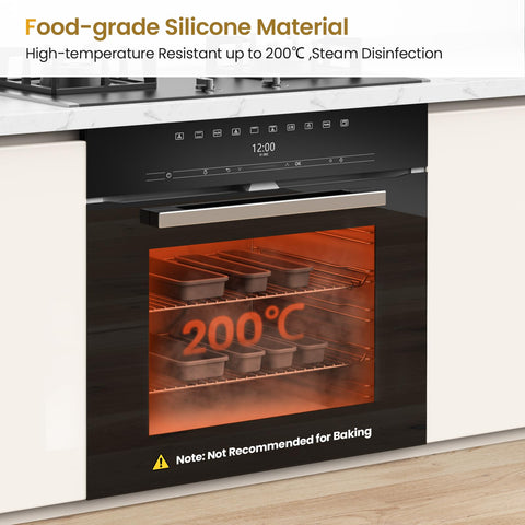 Anti-slip bottom keeps utensils from shifting during drawer use