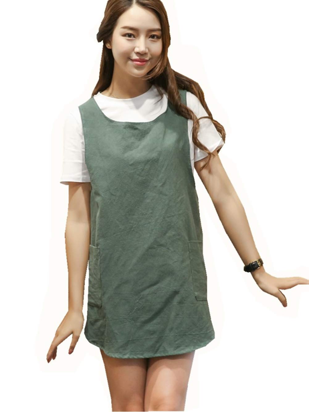 KKTOCHVC cross-halter design supports comfortable, secure wear during cooking.
