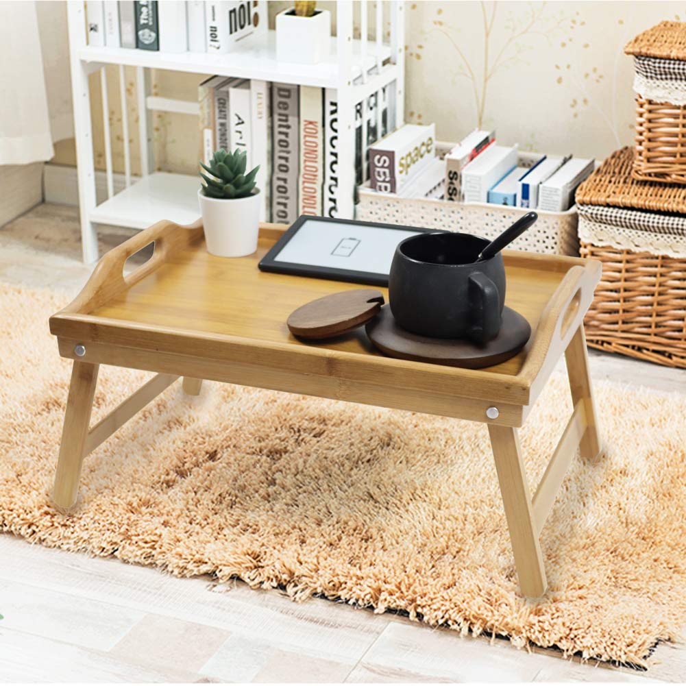 KKTONER bed tray suitable for laptop and dining on any surface.