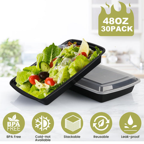 Kkyvvy to-go container with leakproof lids for takeout reliability
