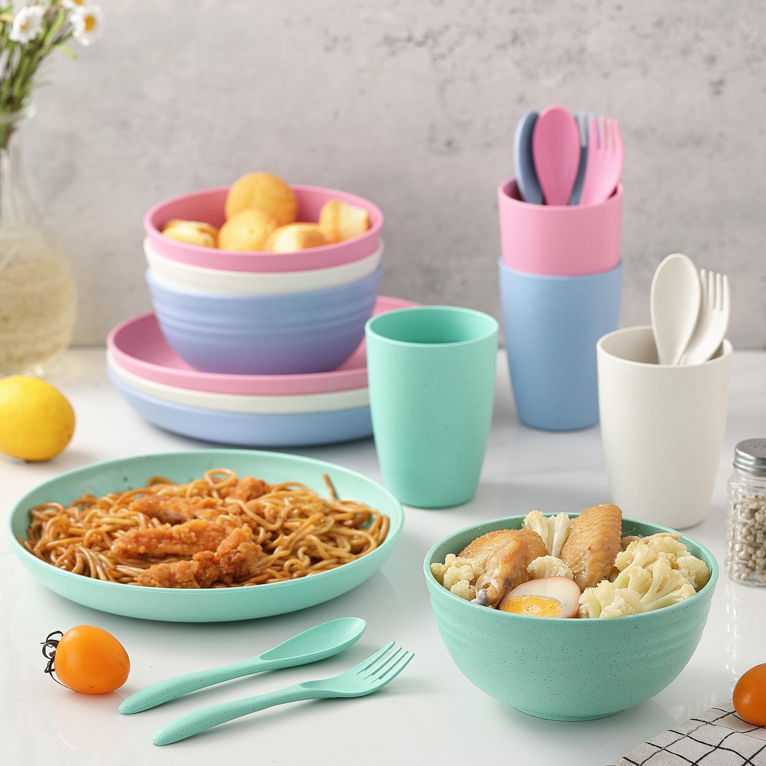 KL Kaloo dishwasher-safe plates and bowls for easy cleanup