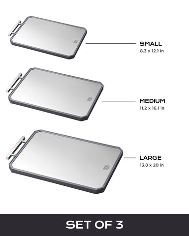 KLAPOLA cutting board hanging handle for compact storage