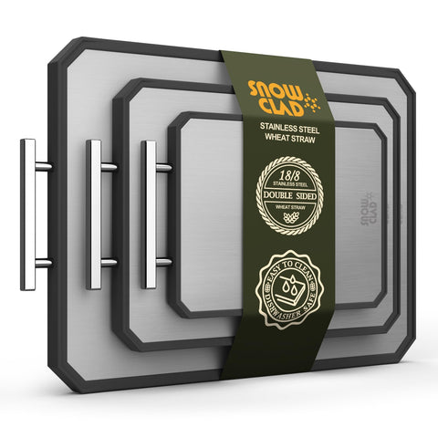 KLAPOLA extra large cutting board top view showing spacious prep area and layout
