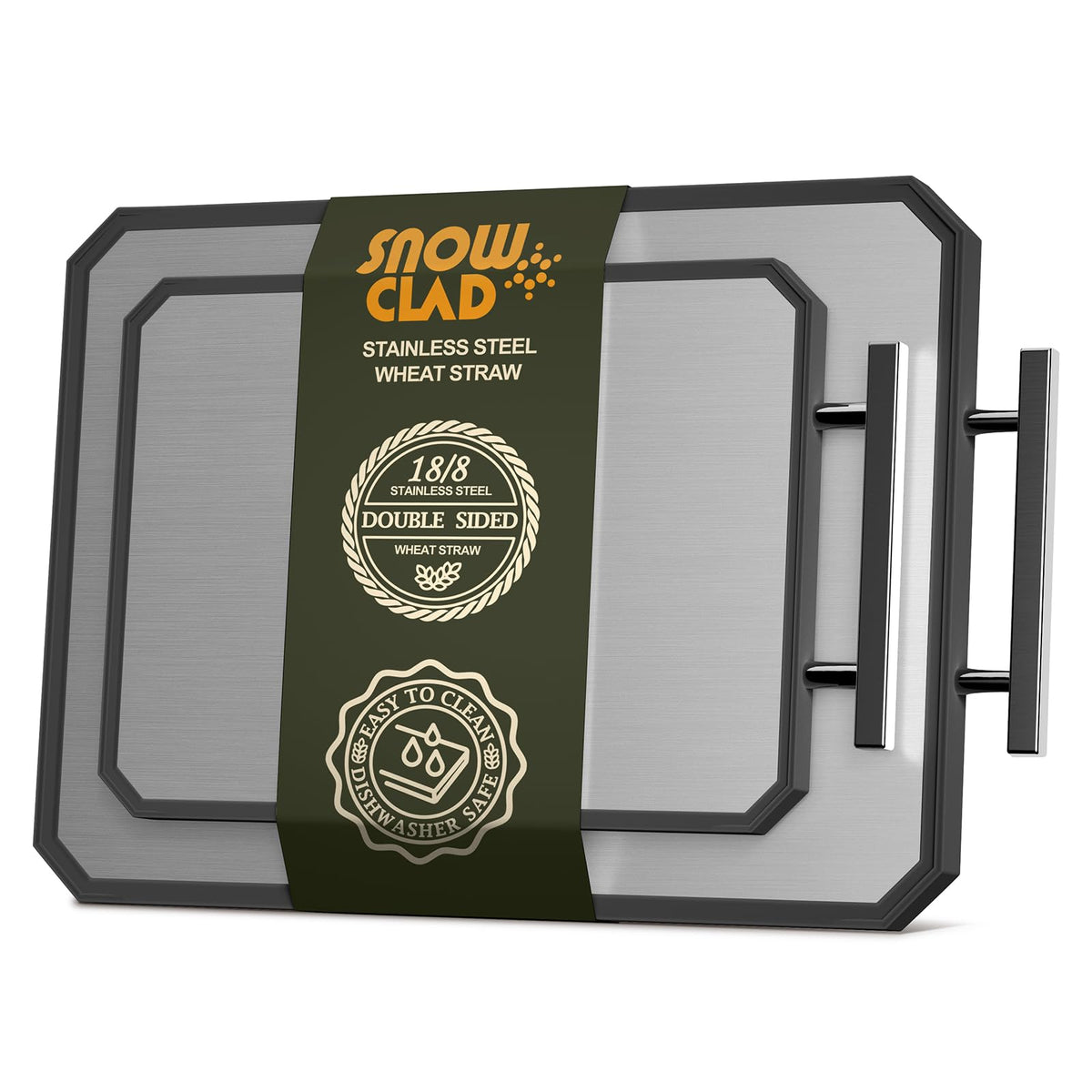 KLAPOLA SnowClad dual-surface meat side for clean, precise slicing.