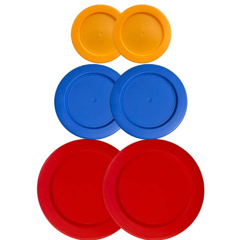 Klare Ware 1 cup orange lid with secure airtight fit for leftovers