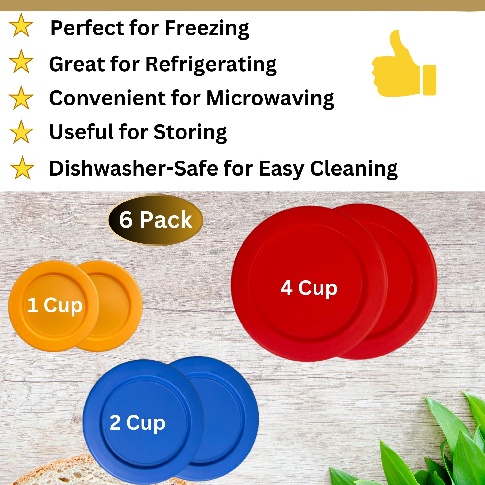 Klare Ware lid on top-rack dishwasher safe for easy cleaning