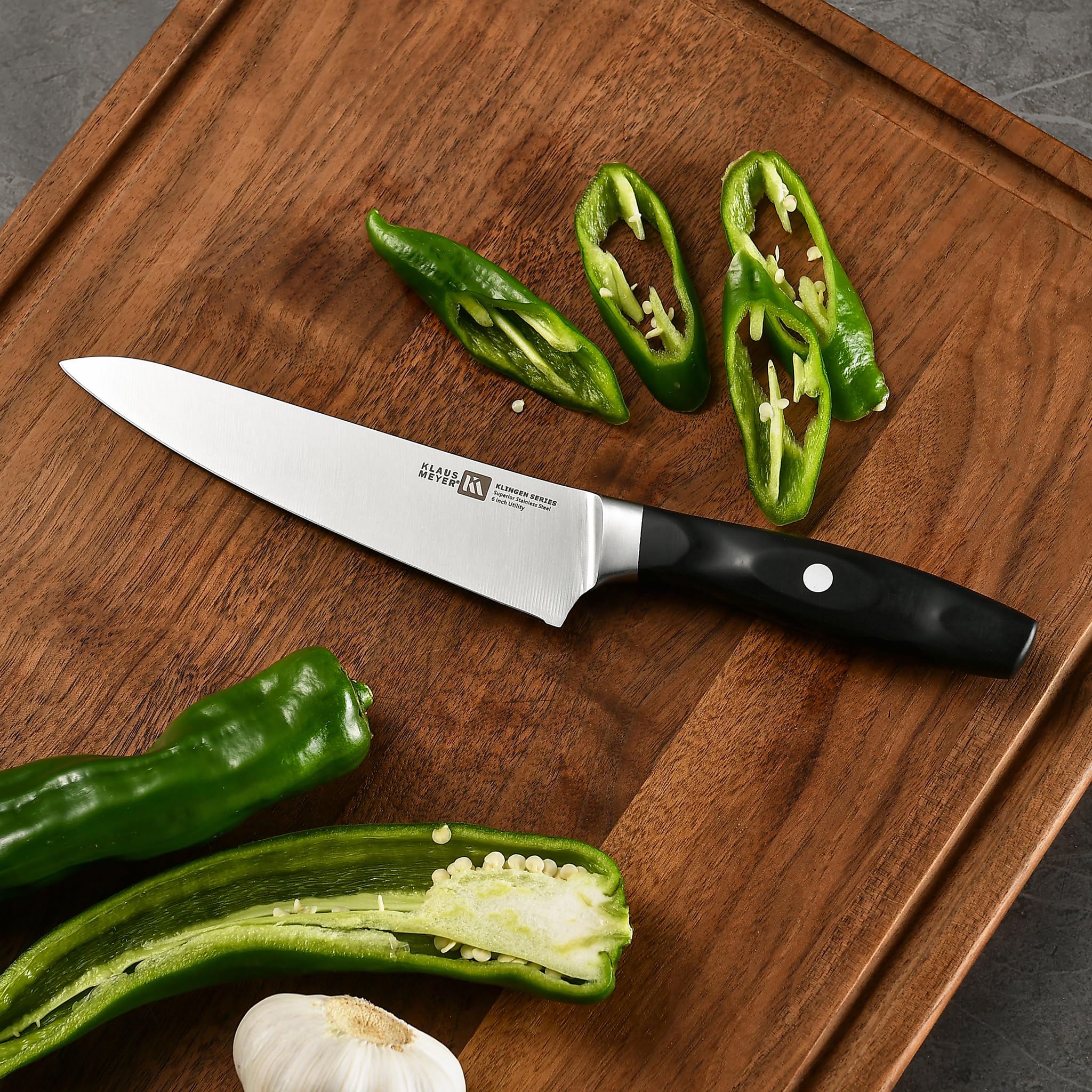 Klaus Meyer paring knife compact precision for peeling.