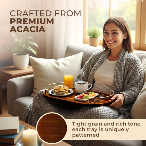Klavio hosting gift idea serving tray blends practicality with style.